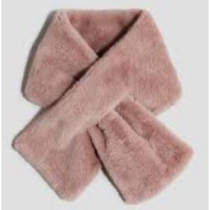 🔴 4/$12 ASOS Pink Vintage Style Faux Fur Neck Scarf